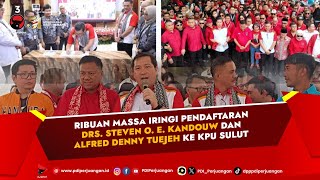 Download lagu Ribuan Massa Iringi Pendaftaran Drs. Steven O. E. Kandouw - Alfred Denny Tuejeh ke KPU Sulut