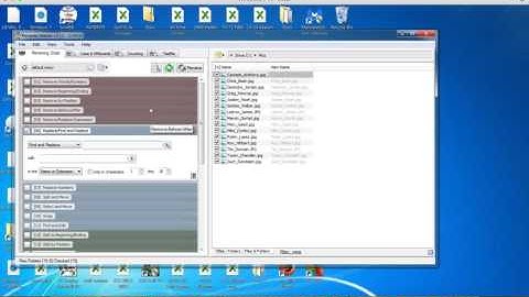 Changing file names and extensions