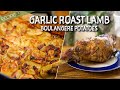 Easy Roast Lamb - Drip Juice Roast Method with French Potatoes