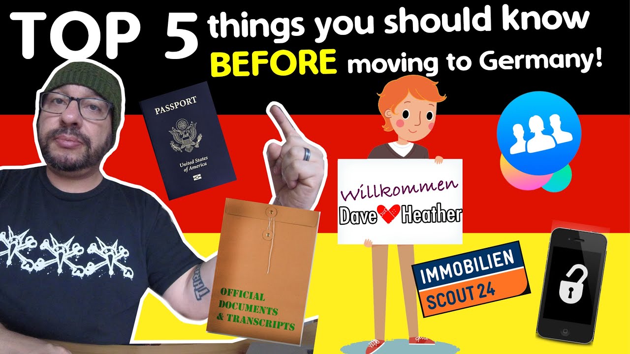 Top 5 Things You Should Know Before Moving to Germany - YouTube