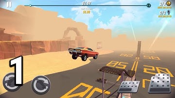 Stunt Car Extreme - Gameplay Walkthrough Part 1 (Android, iOS)