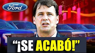 ¡Los VE ya no cumplen las expectativas! Ford experimenta el mayor desplome del sector