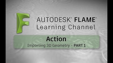 Action - Importing 3D Geometry - Part 1 - Flame 2017x1