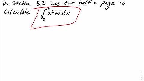 5.4.3 Applying The Fundamental Theorem Of Calculus Part 2 To A Definite Integral (The Fast Way)