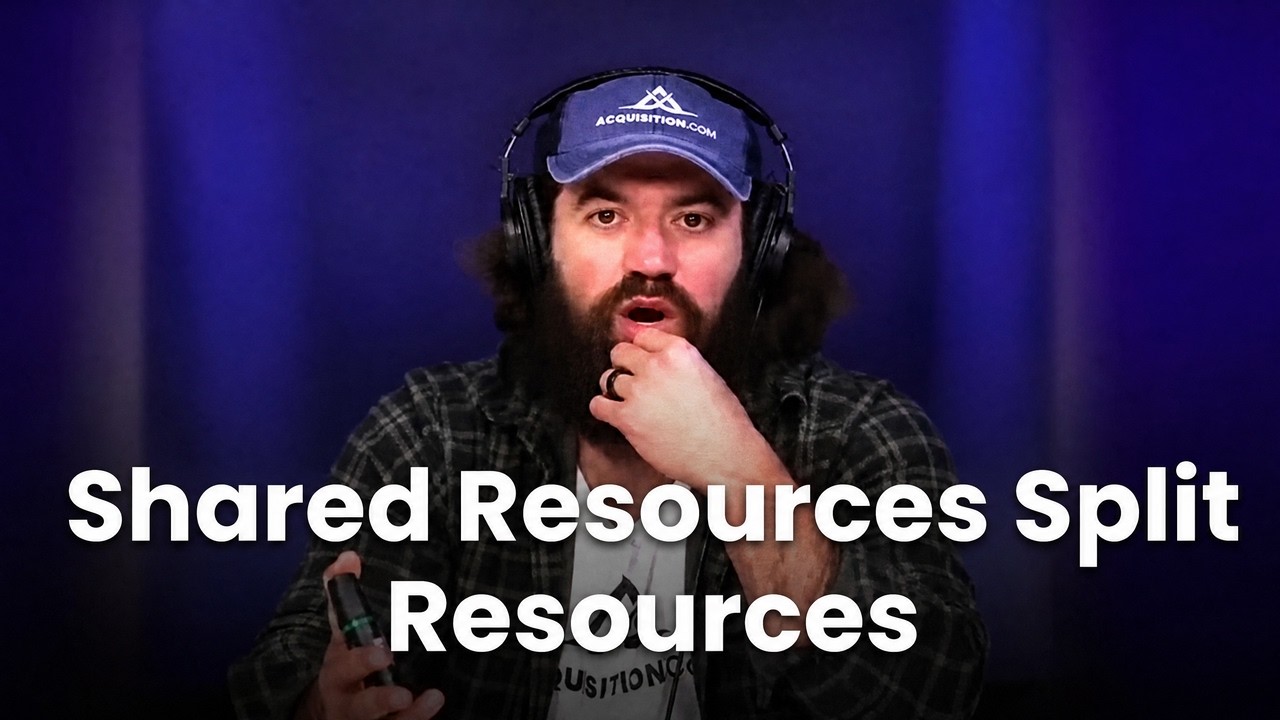 "Are Shared Resources Splitting Our Team's Focus?" - YouTube