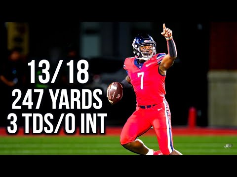 EVERY Malik Willis Throw/Run vs. Troy (2021) ᴴᴰ