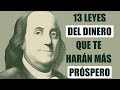 13 leyes del dinero que mejorarán tus finanzas de inmediato