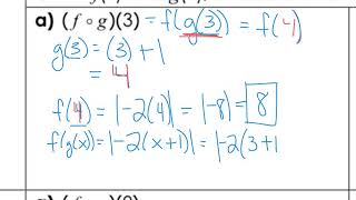Composition of Functions Notes Day 2
