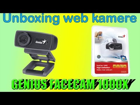 Genius Facecam 1000x web kamera - UNBOXING (na srpskom)