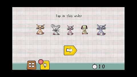 Logic Master 1 - Mind Twist Level 234 Solution | Tap in this order