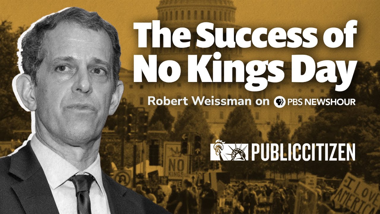 The Success of No Kings Day w/ Robert Weissman | PBS NewsHour