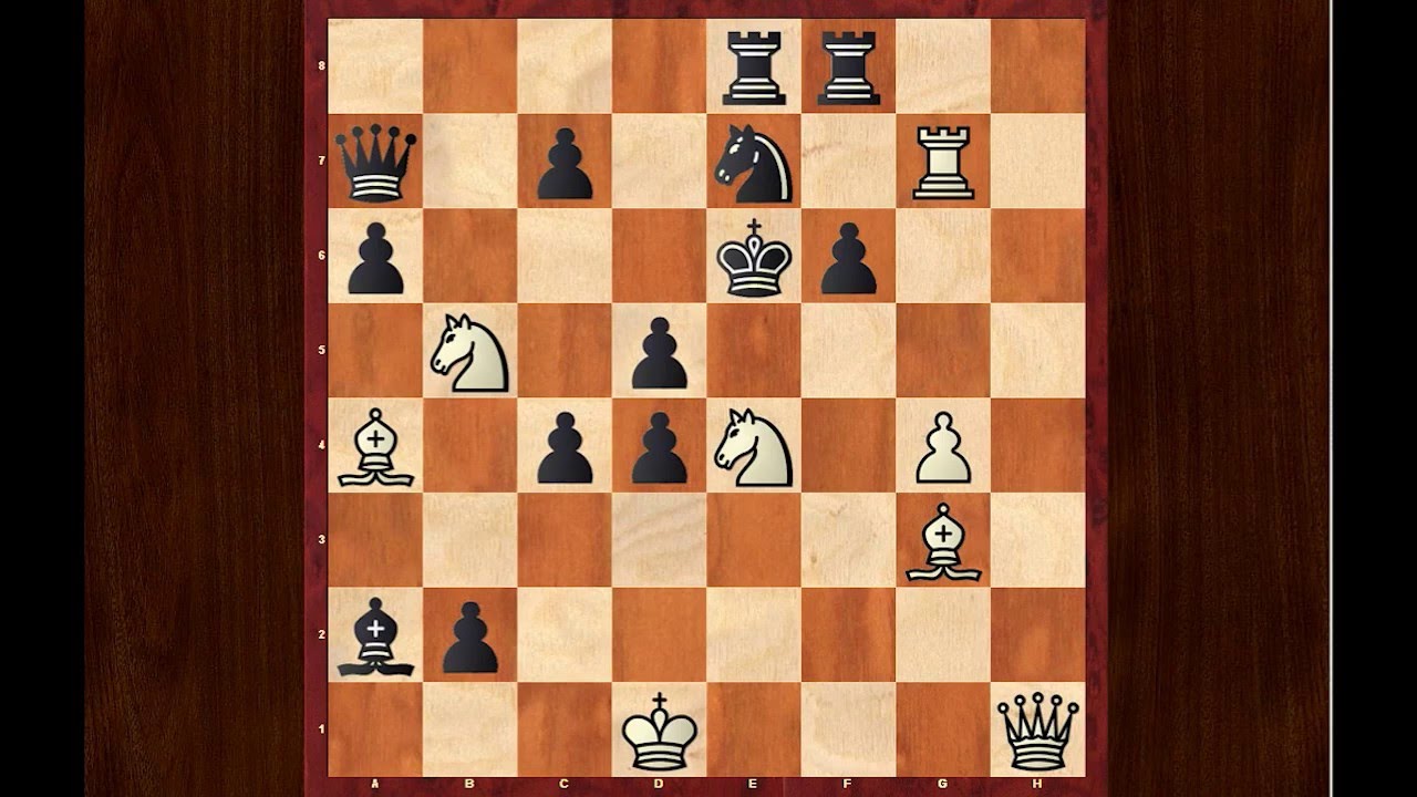 Chess Puzzle - Mate in 3 moves - position 2 - YouTube Chess Moves