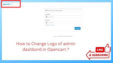How to Change Logo of admin dashbord in Opencart | Opencart | Logo Change | E Commerce Website |