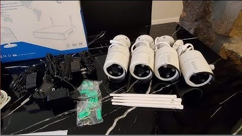 CKK Wireless Security Camera System,8 Channel 5MP NVR Review, Nice super easy to setup and use secur