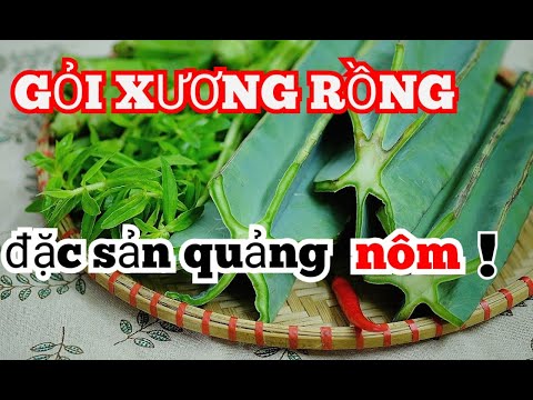 Video: Nấu Salad Xương Rồng Nở