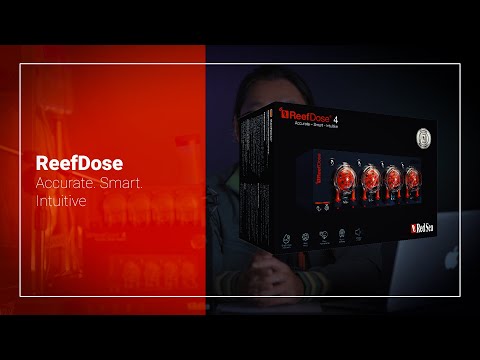 RedSea ドーシングポンプReefDose紹介 精密、スマート、直感的 - YouTube