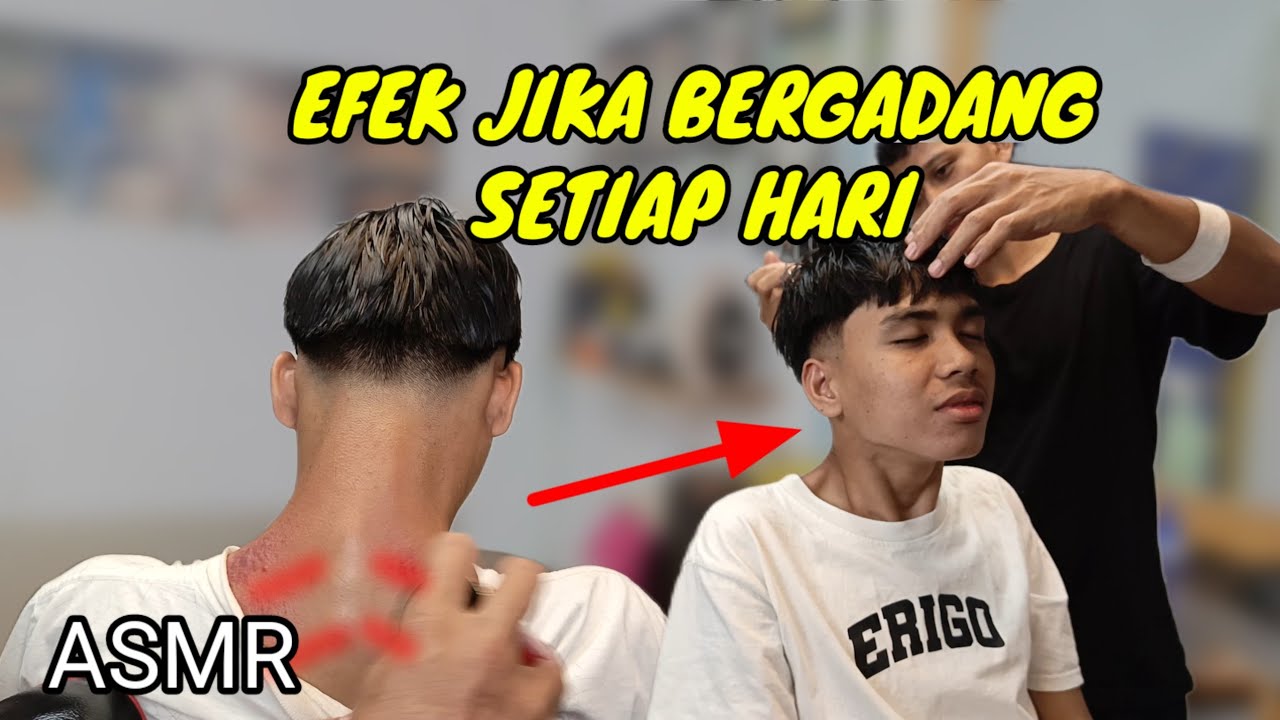 ASMR tradisional massage for relaxation