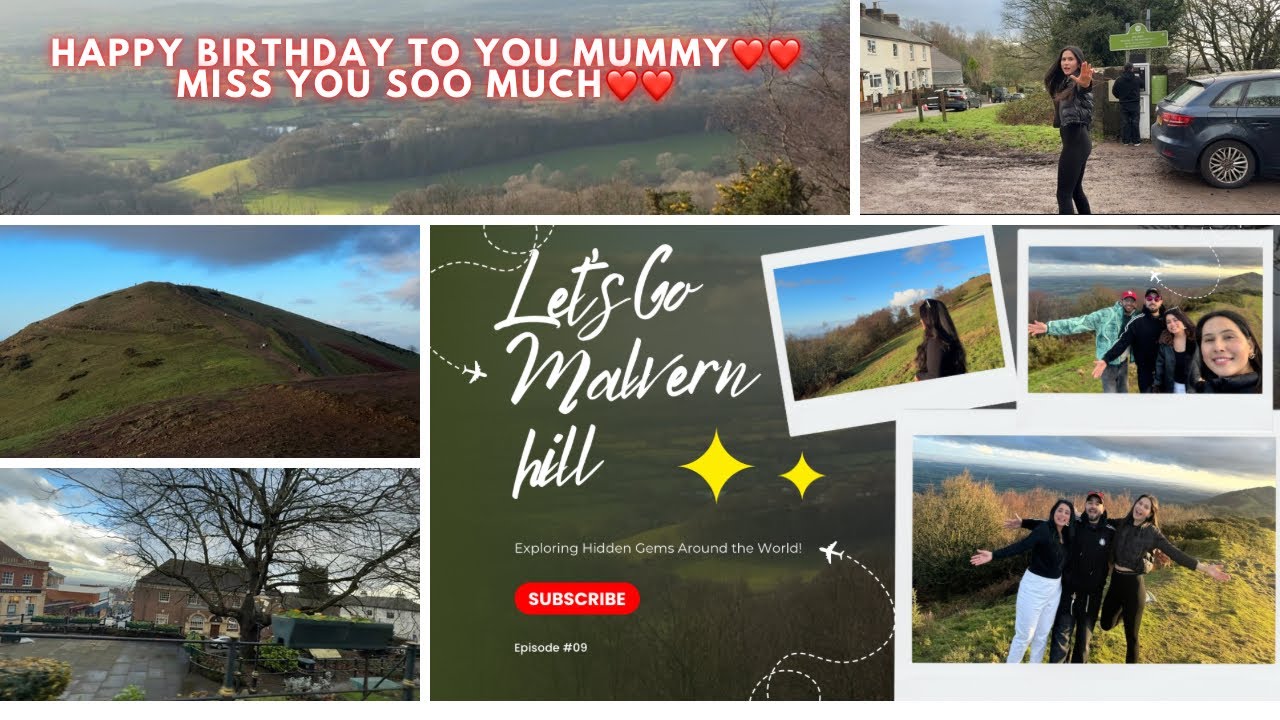 Malvern Hill with Family || Birmingham || Nature, views & memories || Uk | Travel vlog