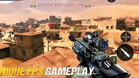 Sniper PK: Multiplayer online ( Early Access) Multiplayer FPS sniper shooting android mob gameplay