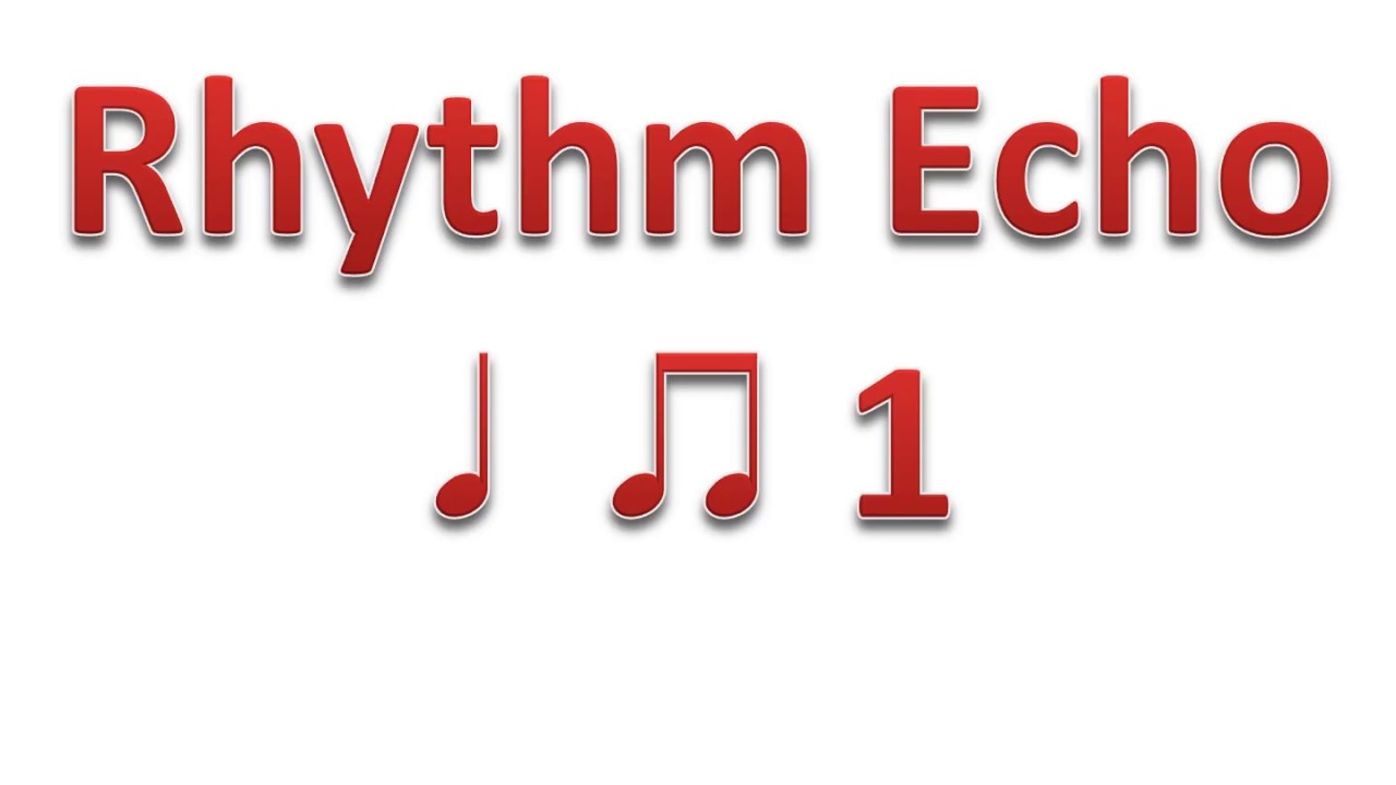 Rhythm Echo Ta titi 1 YouTube Rhythm Echo Ta titi 1 YouTube