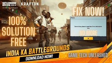 BGMI ERROR CODE: RESTRICT AREA FIX - Bluestacks [2023] 100% WORKING