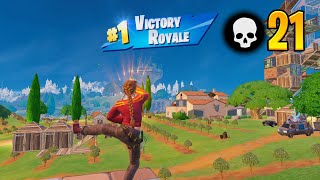 High Kill Solo Ranked Win Gameplay (Fortnite Chapter 5 Season 1)