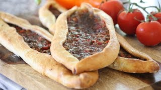 Kıymalı Pide - Turkish Pide Recipe