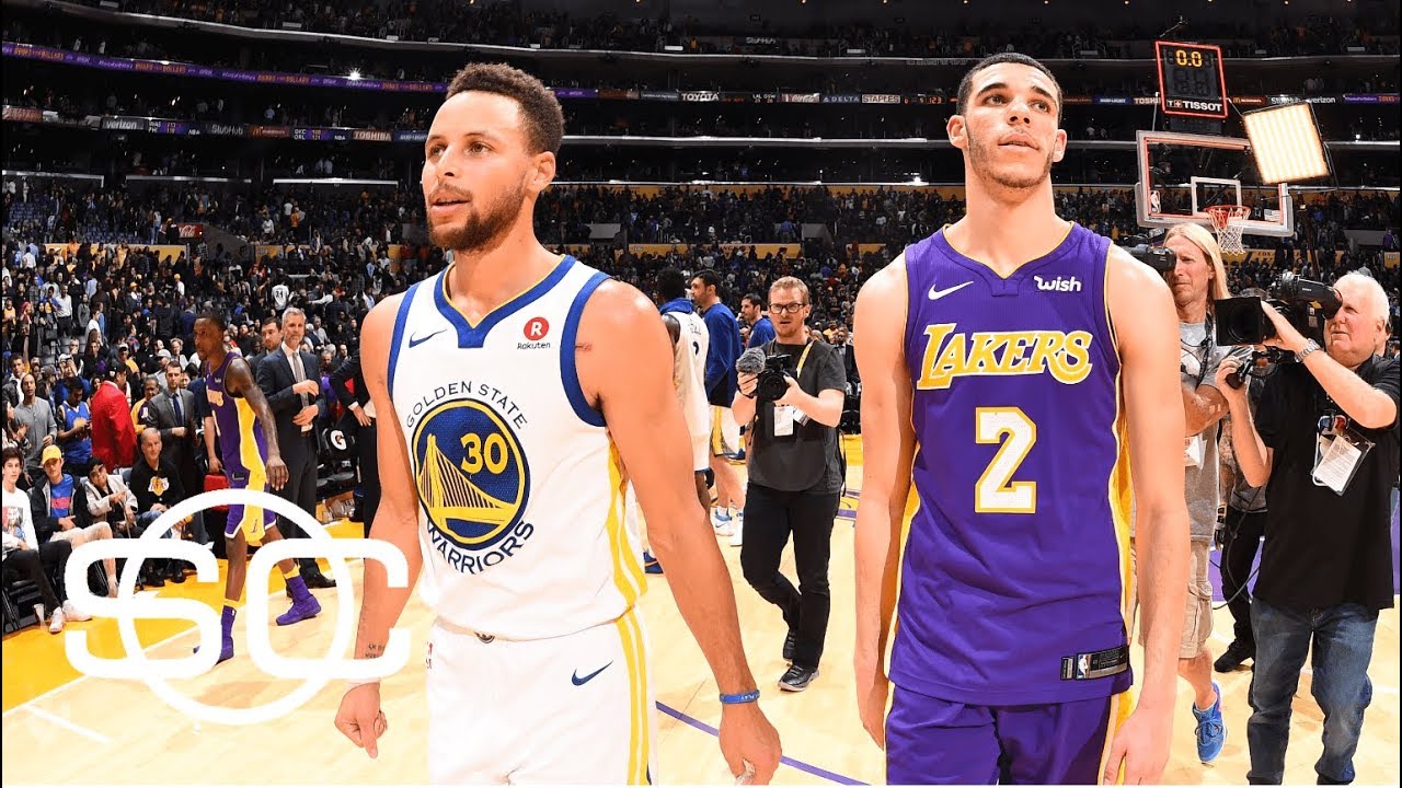Lonzo Ball switches brands again, wears Steph Curry's Under Armour