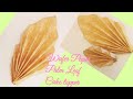 Wafer Paper Palm Leaf Cake Topper Tutorial