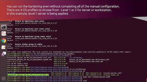 Configure and apply hardening rules in minutes with Ubuntu CIS Benchmark tooling