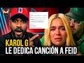 KAROL G LE DEDICA CANCIÓN A FEID Y DICE QUE QUIERE VOLVER CON EL !