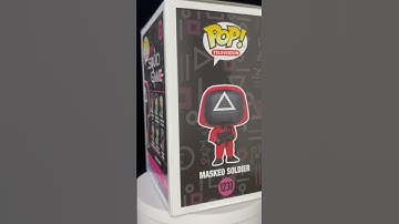 Funko Pop Masked Soldier 1230 Squid Game  #funkopop #netflix  #fun #satisfying #shorts #squidgame 97