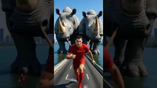See How Ronaldo took revenge 😎🤯 #ronaldo #messi #neymar #mbappe #elonmusk #aishorts