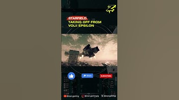 Taking off from Volii Epsilon | STARFIELD #starfield  #exploring  #pcgame
