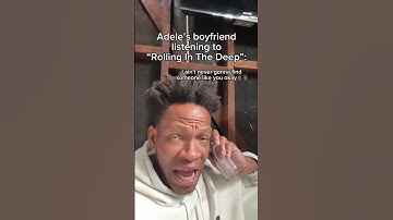 Thumbnail of Adele’s boyfriend listening to “Rolling In The Deep” #relatable #adele #rollinginthedeep