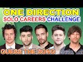 Guess The Song ★ONE DIRECTION MEMBERS ★ Solo Career Challenge
