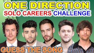 Guess The Song ★ONE DIRECTION MEMBERS ★ Solo Career Challenge