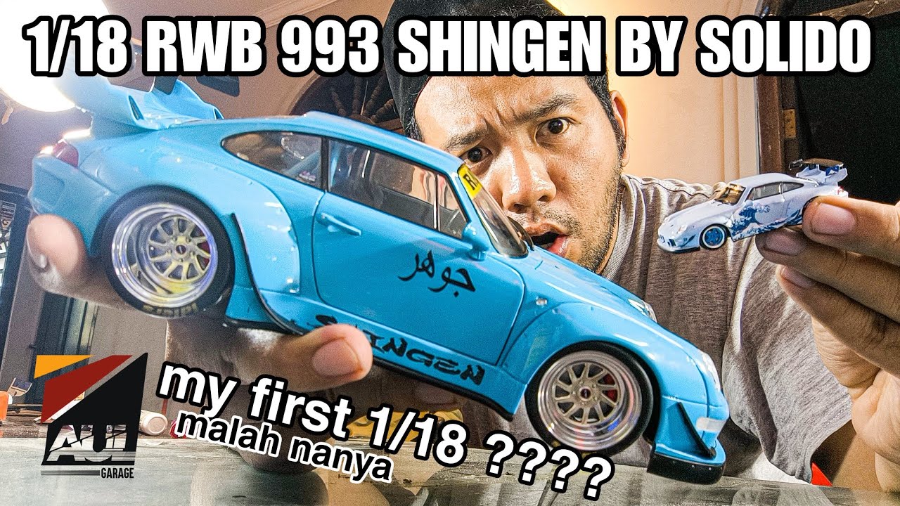 1/18 RWB Shingen Porsche 993 by Solido. Full Review. my first 1/18