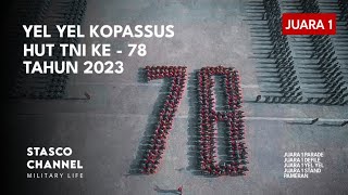 Yel - yel  Kopassus Terbaru di HUT TNI #hutri78 #kopassus