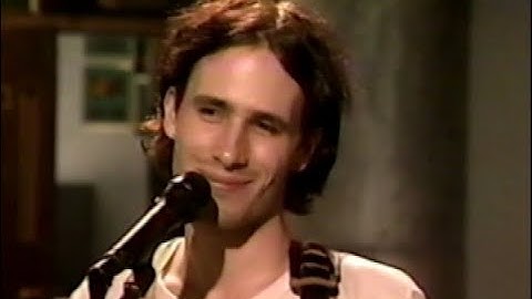Jeff Buckley on Leonard Cohen