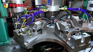 Auto drill & tapping machine for Explosion proof three way switch box