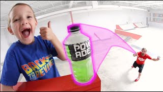 Father VS Son GAME OF BOTTLE FLIP 7!