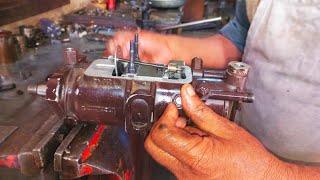 This mechanic face tractor diesel pump having fault in pump shaft