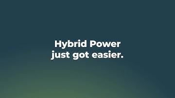 Meet the POWRBANK Hybrid: BESS + Generator