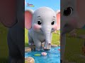 കുഞ്ഞാനയുടെ കുളിപ്പാട്ട് | Baby Elephant Bath Song |Nursery Rhymes for Kids | Galatta Kids | Shorts