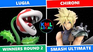 KMLocal 72: Winners Round 2 - Lugia (Piranha Plant) Vs. Chironi (Cloud) SSBU