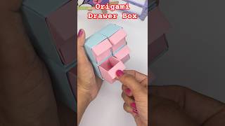 Super Easy Origami Box with Drawers | Paper Craft Ideas | paper craft