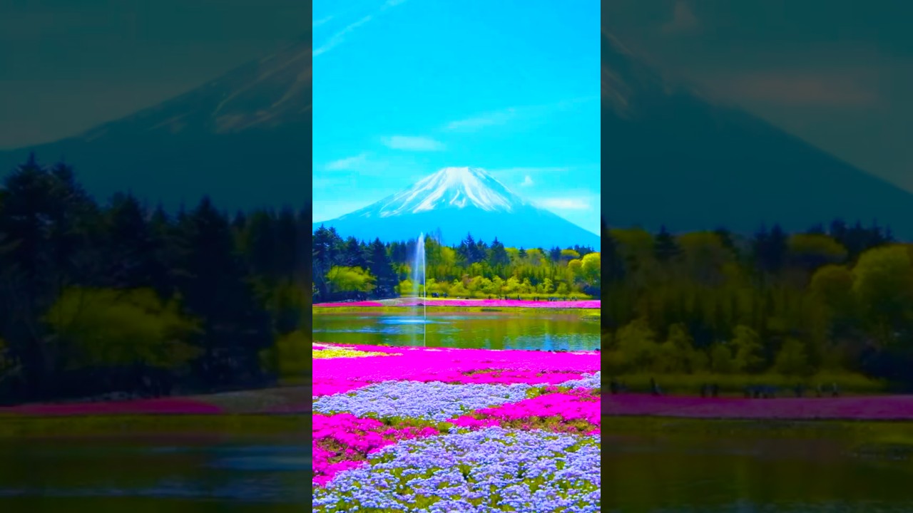 A Peaceful Escape in Japan 🌸 #Japan #JapanVlog #MtFuji #Shibazakura#SpringInJapan #JapaneseVlog