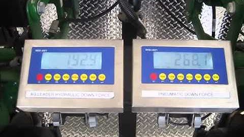 Ag Leader Hydraulic Down Force Demo