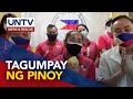 Suporta ng mga Pilipino, bumuhos sa makasaysayang tagumpay ni Hidilyn Diaz